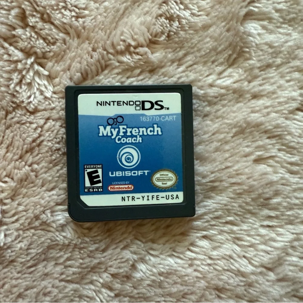 Nintendo DS My French Coach Game